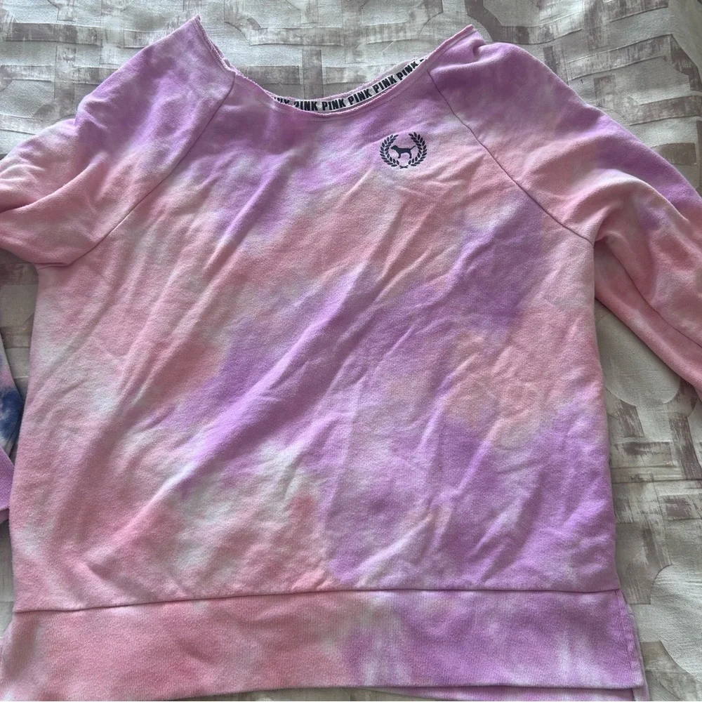 Lot of 3 PINK sweatshirt/jackets - Picture 2 of 8